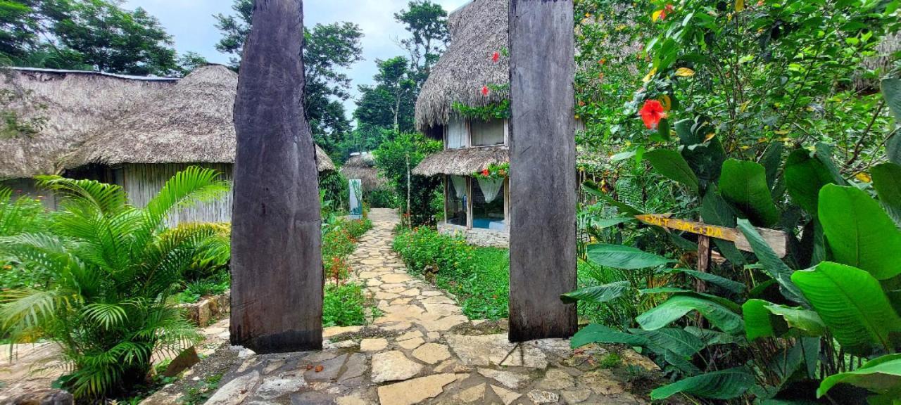 Eco Hotel Sak Nok Lacanjá Exteriör bild